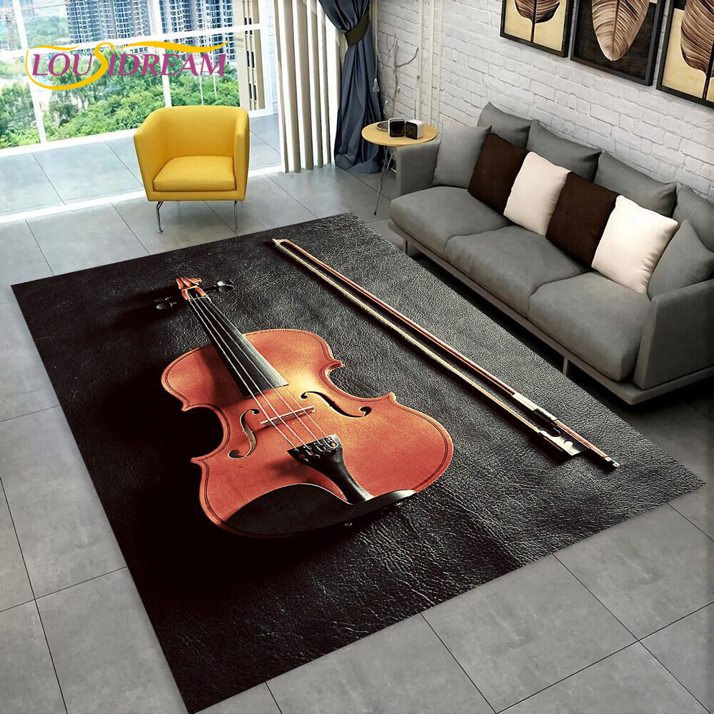 Kids Outdoor Area - Klasyczny Instrument skrzypcowy muzyka dywan do