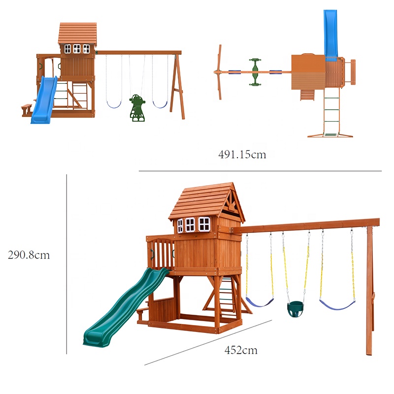Duże zewnętrzne urządzenia rek – Kids Outdoor Climbing Frame recenzja i cena
