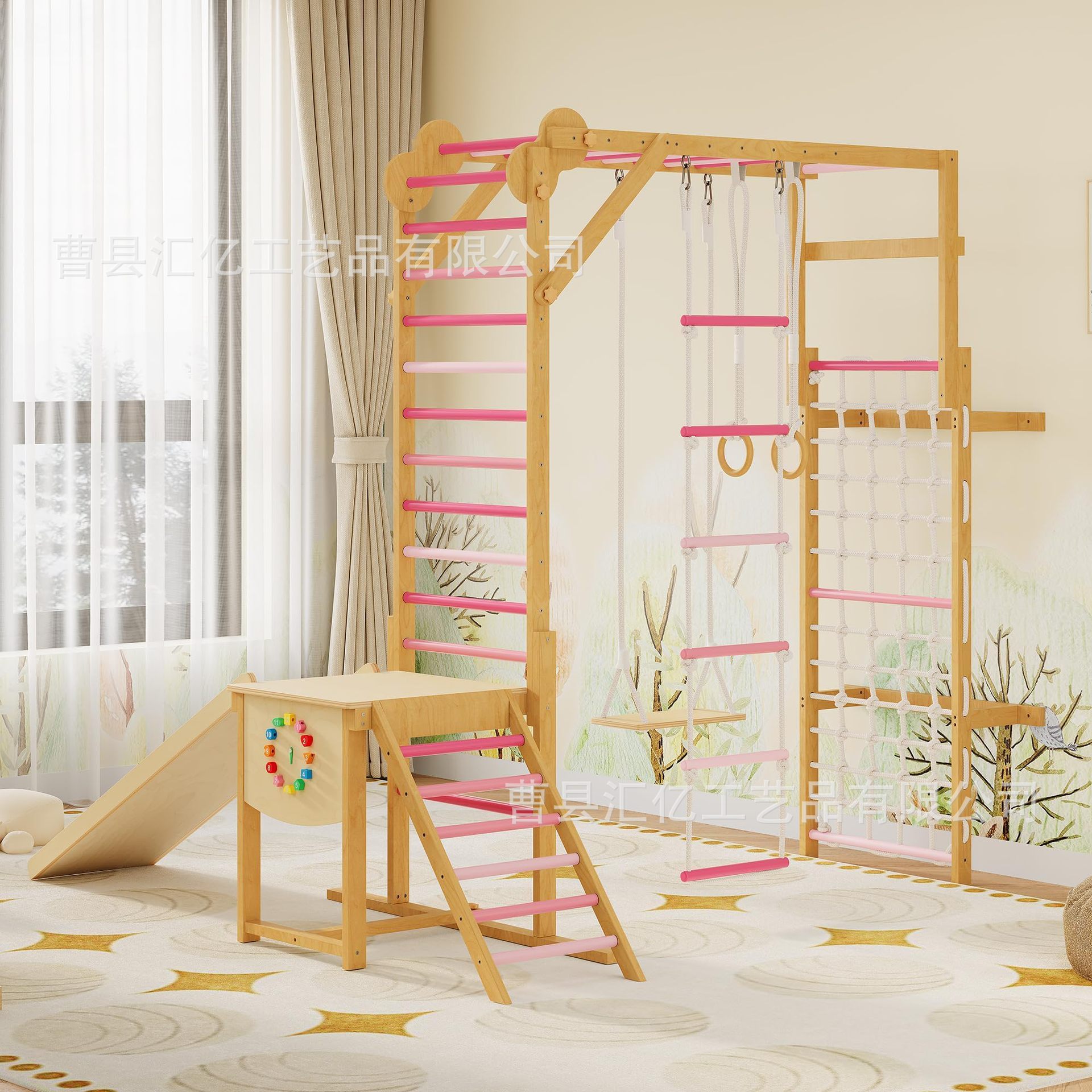 Wewnętrzna zabawka do ćwiczeń  – Kids Outdoor Climbing Frame recenzja i cena