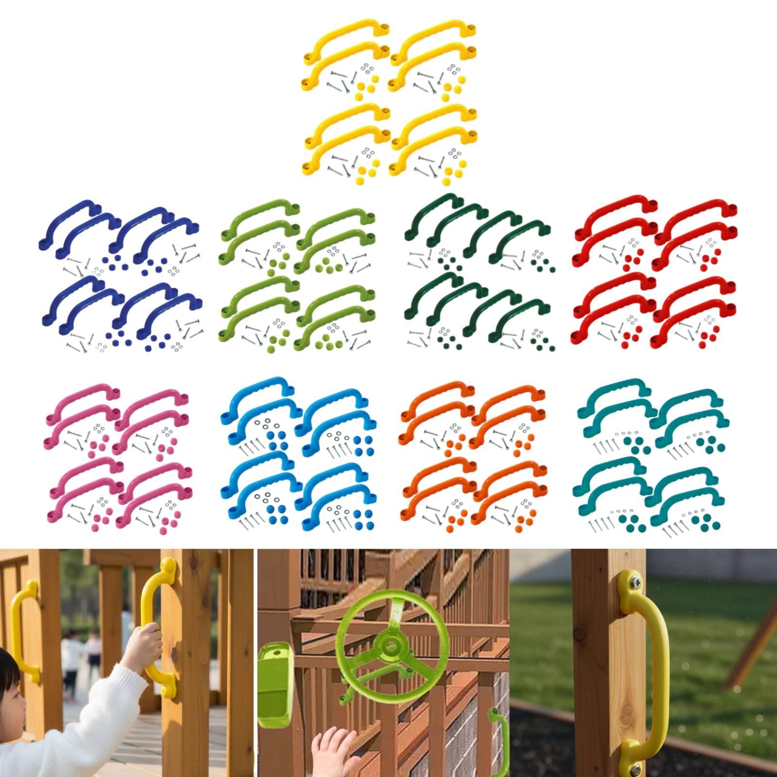 8 Elementów Uchwytów do Wspina – Kids Outdoor Climbing Frame recenzja i cena