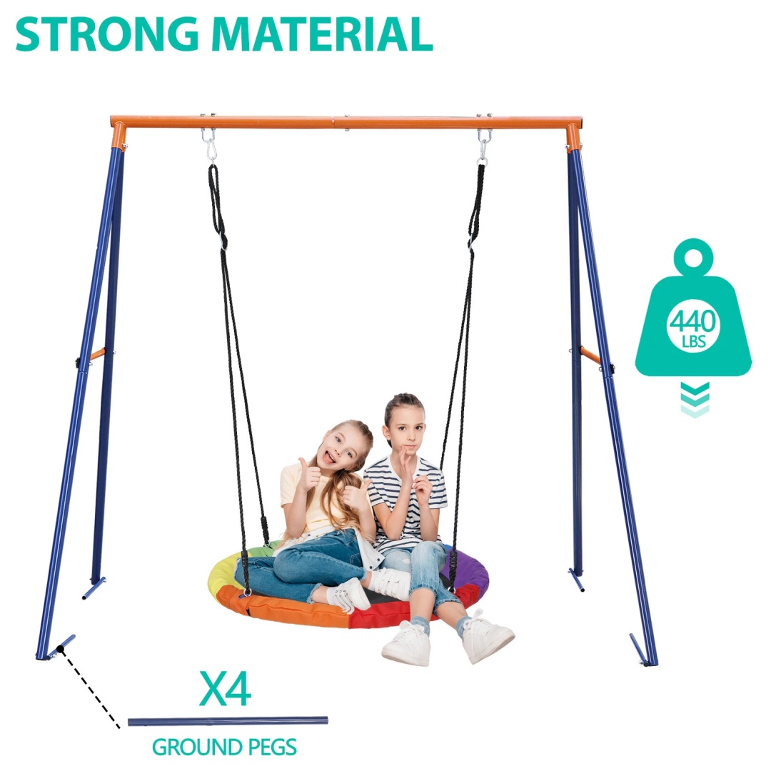Wytrzymała konstrukcja huśtawk – Kids Outdoor Furniture Set recenzja i cena